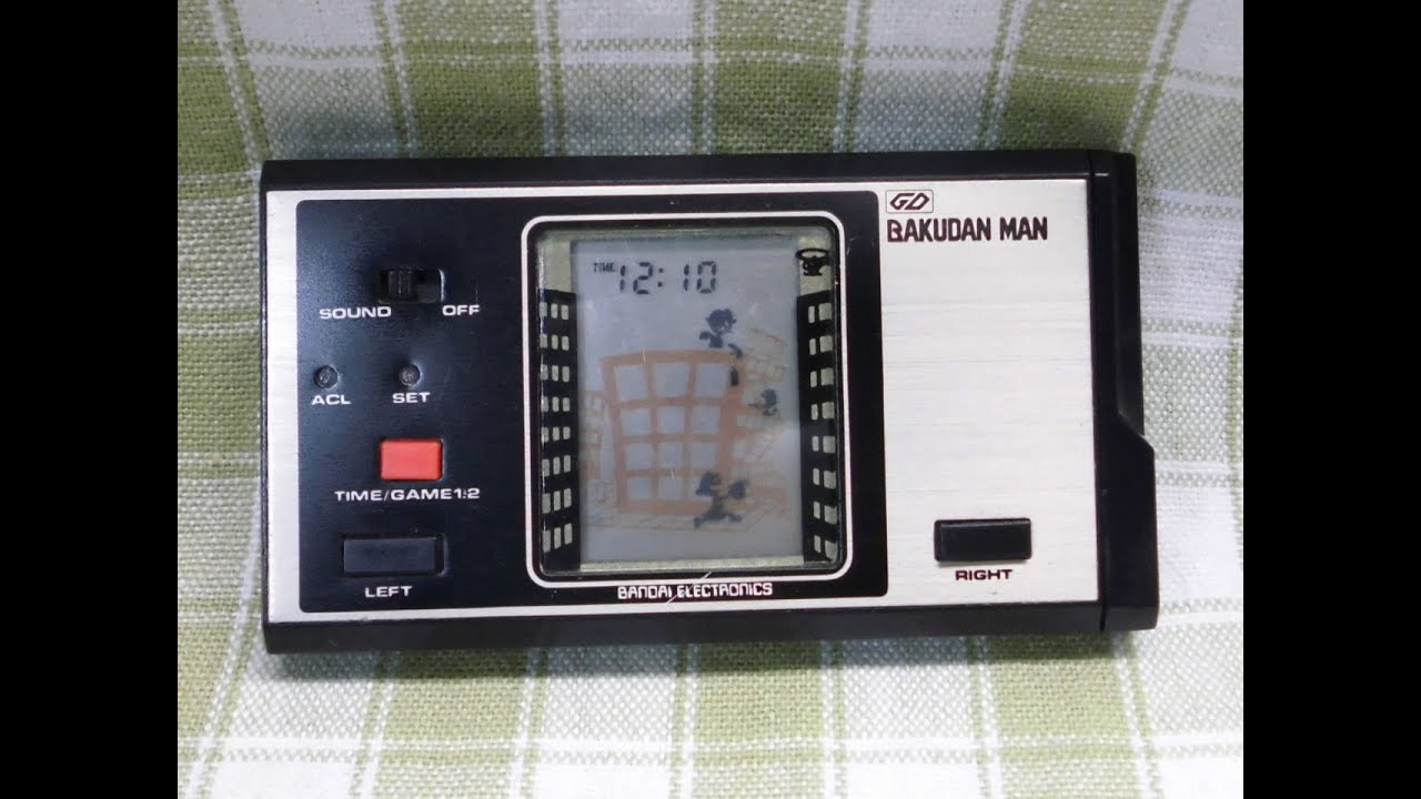 昭和レトロ博物館 - バンダイ ゲームデジタル 「バクダンマン」 (1981
