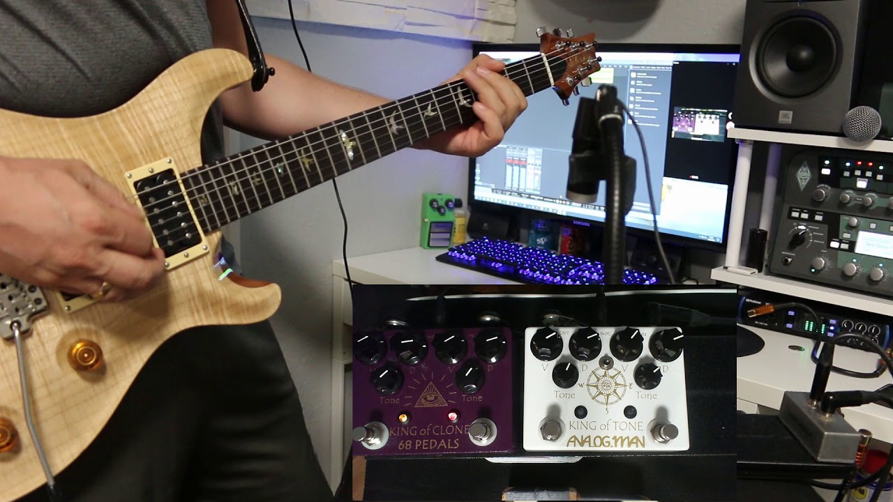 Analogman King of Tone VS 68 Pedals King of Clone - YouTube