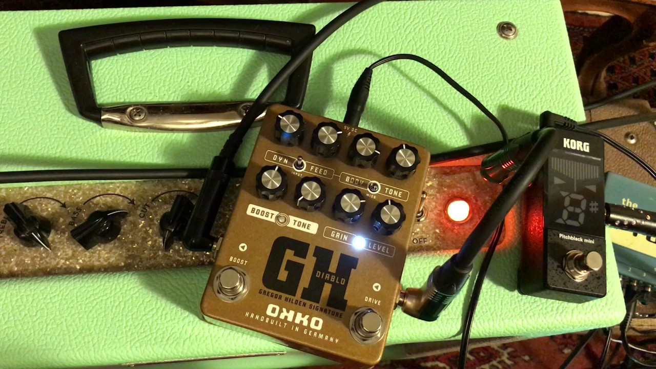 Quick Test - Okko Diablo GH Signature Overdrive Pedal - YouTube