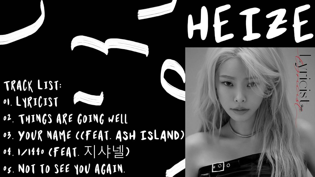 Full Album] 헤이즈 (Heize) – Lyricist - YouTube