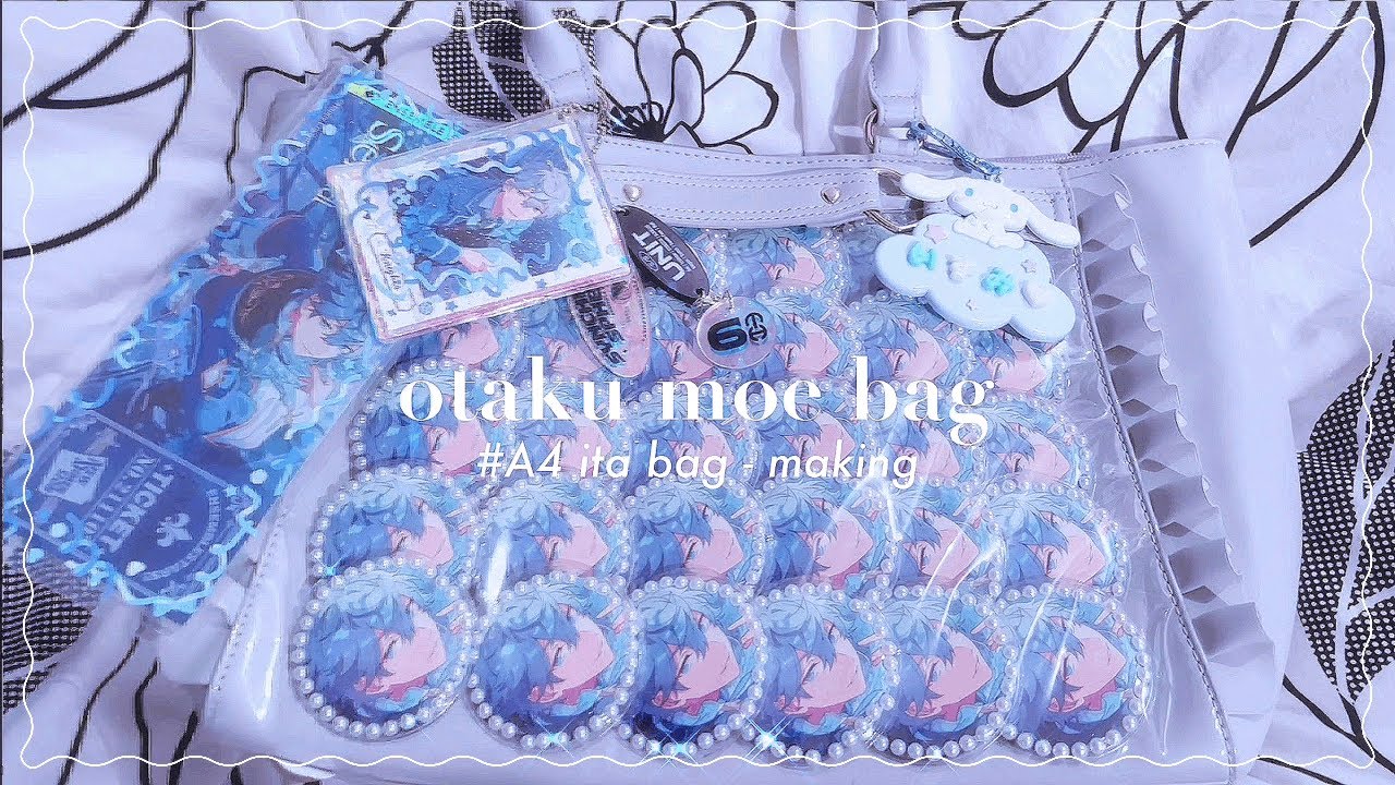 🪞差をつける🪞オシャレなA4痛バの作り方☁️作業動画《あんスタ》앙