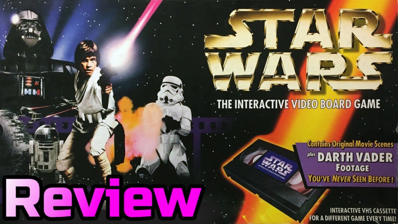 Star Wars - The Interactive Video Board Game - Retro Review - YouTube