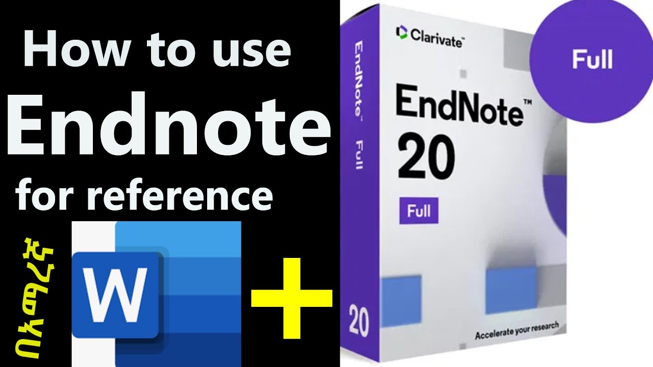 How to use Endnote 20 for referencing. A beginner's guide |Endnote