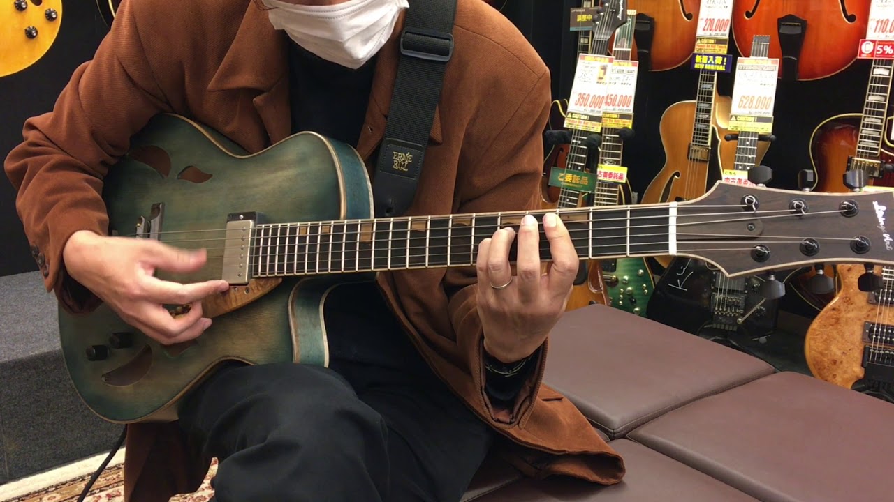 商品紹介@Guitar Planet】Yamaoka Archtop Guitars StringsArt JG-1