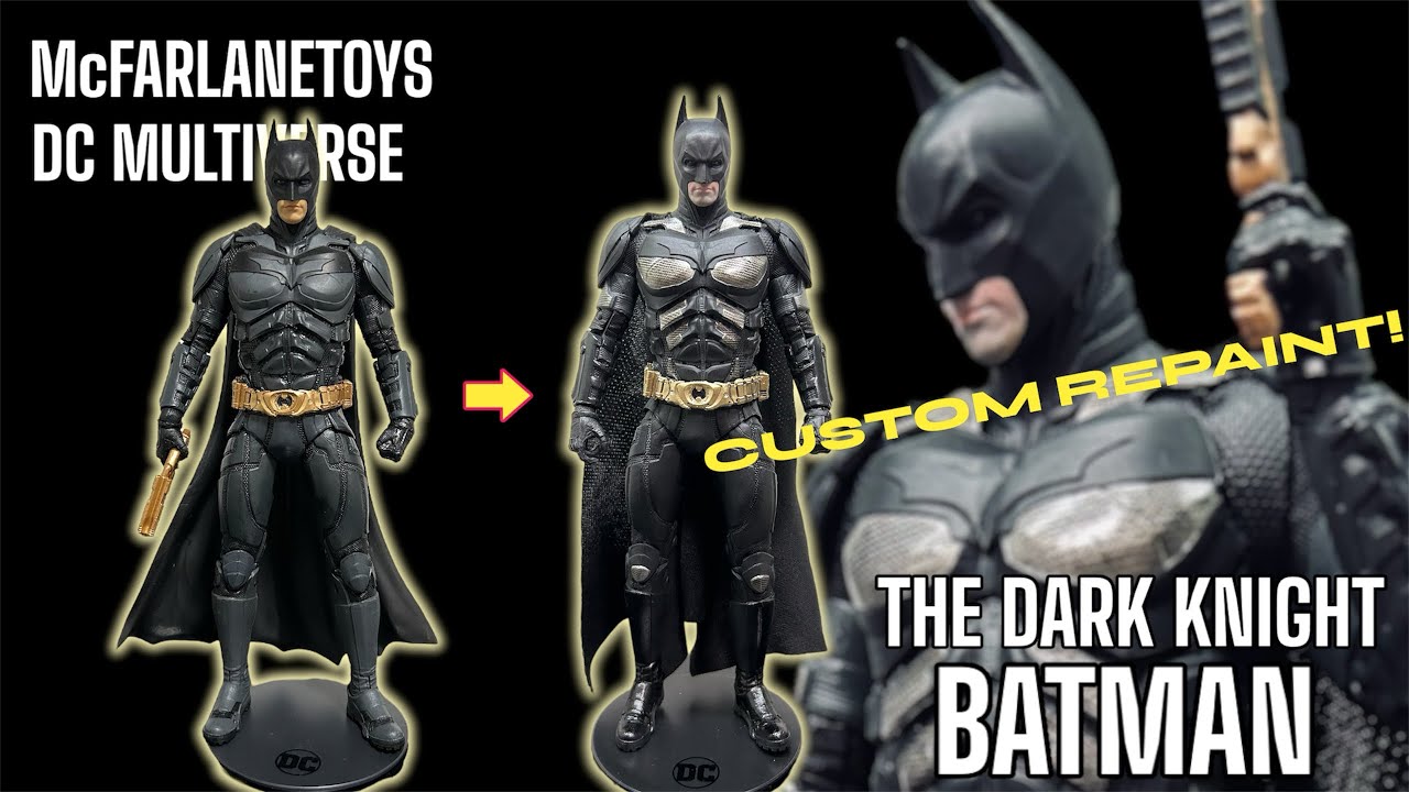 McFARLANETOYS】THE DARK KNIGHTバットマンフィギュア カスタム