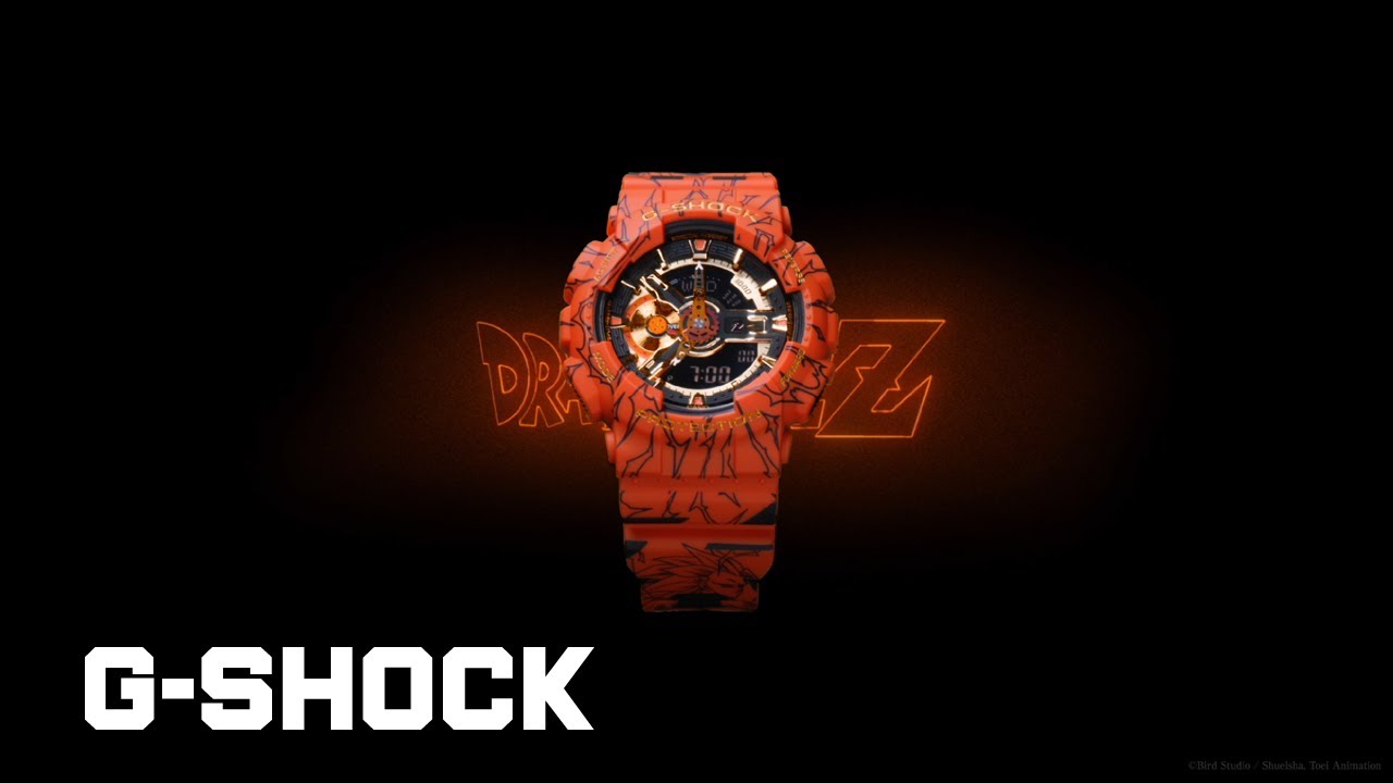 G-SHOCK×DRAGON BALL Z Promotional Movie :CASIO G-SHOCK - YouTube