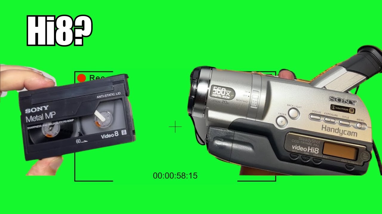 The Hi8 Handycam Experience: Reviewing the Sony CCD TR748E! - YouTube
