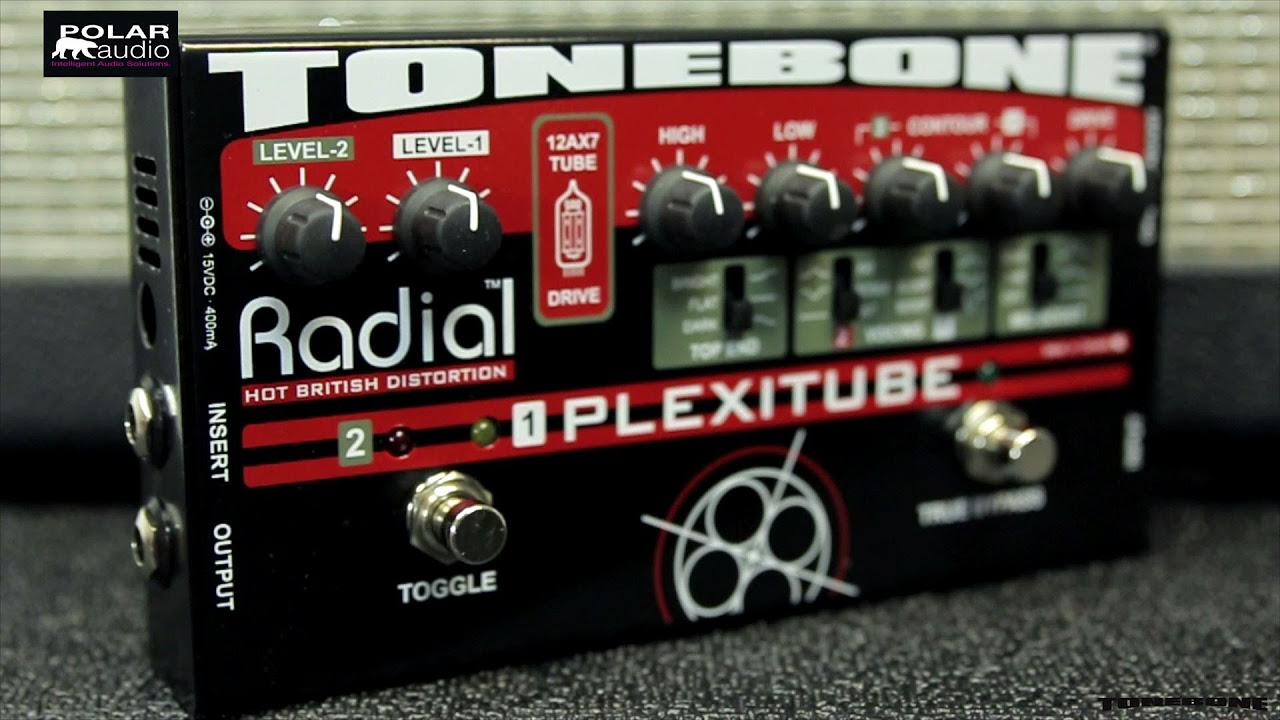 Radial Tonebone Plexitube British-Style Tube Distortion Pedal Demo