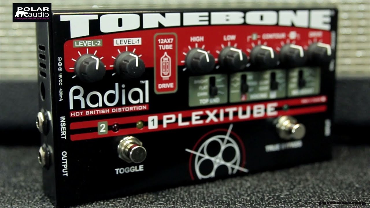 Radial Tonebone Plexitube British-Style Tube Distortion Pedal Demo