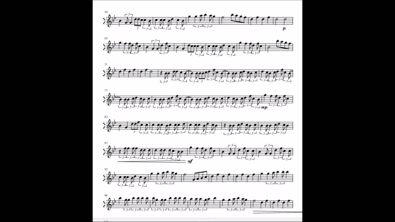 7 Years SHEET MUSIC/ NOTES - YouTube