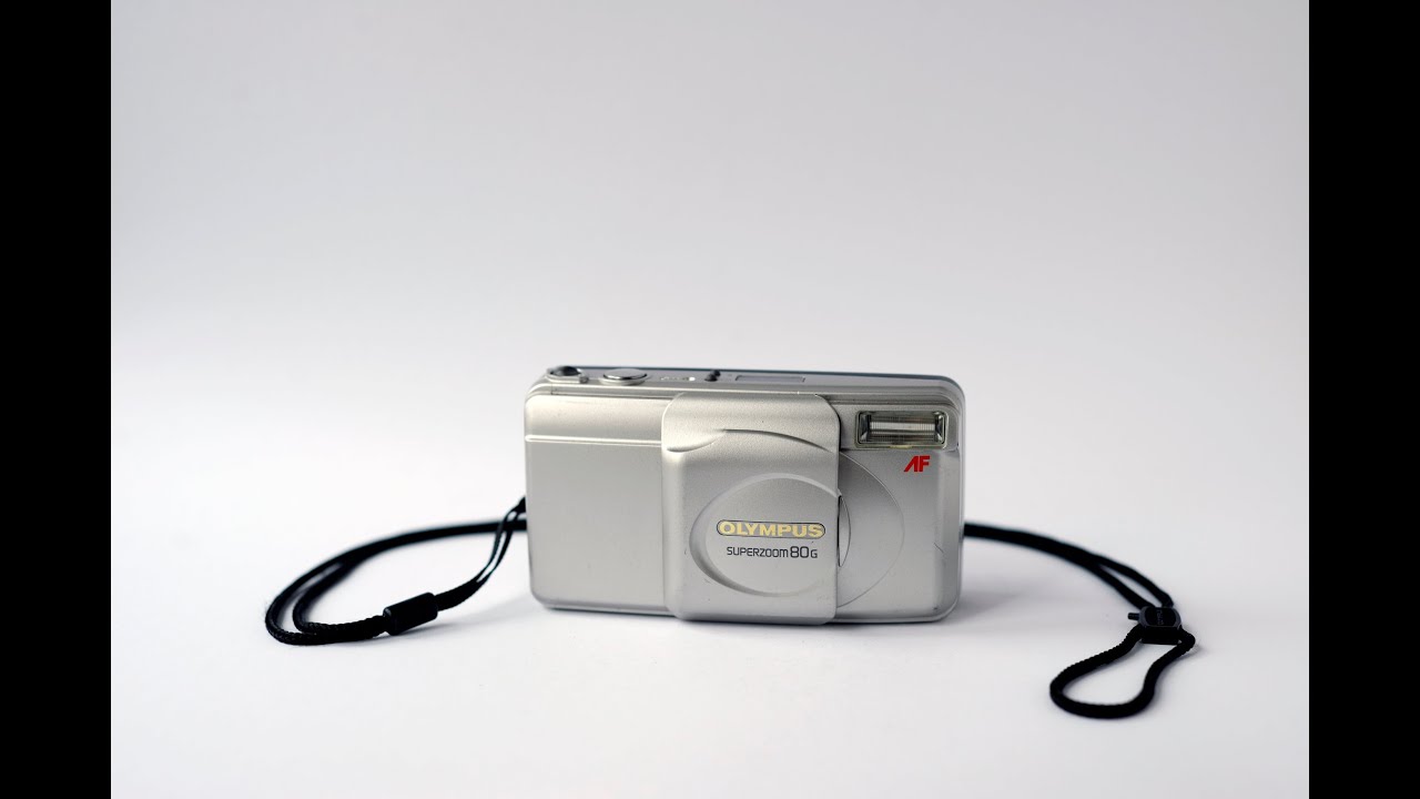 Olympus SuperZoom 80G camera 35mm film - YouTube