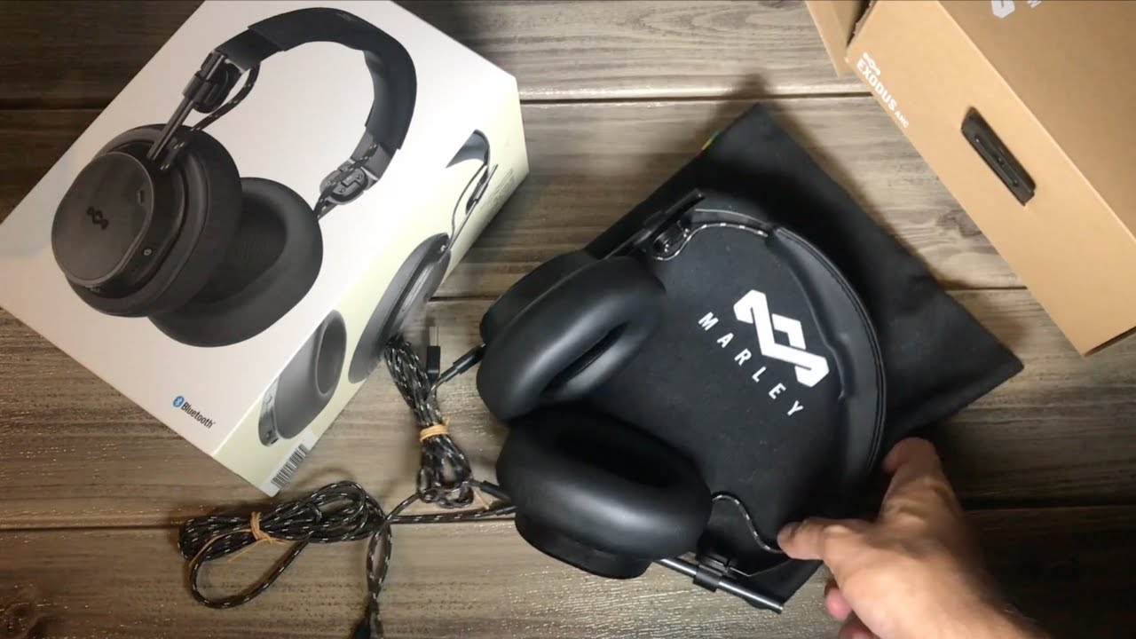 House of Marley Exodus ANC Bluetooth Headphones | Unboxing and