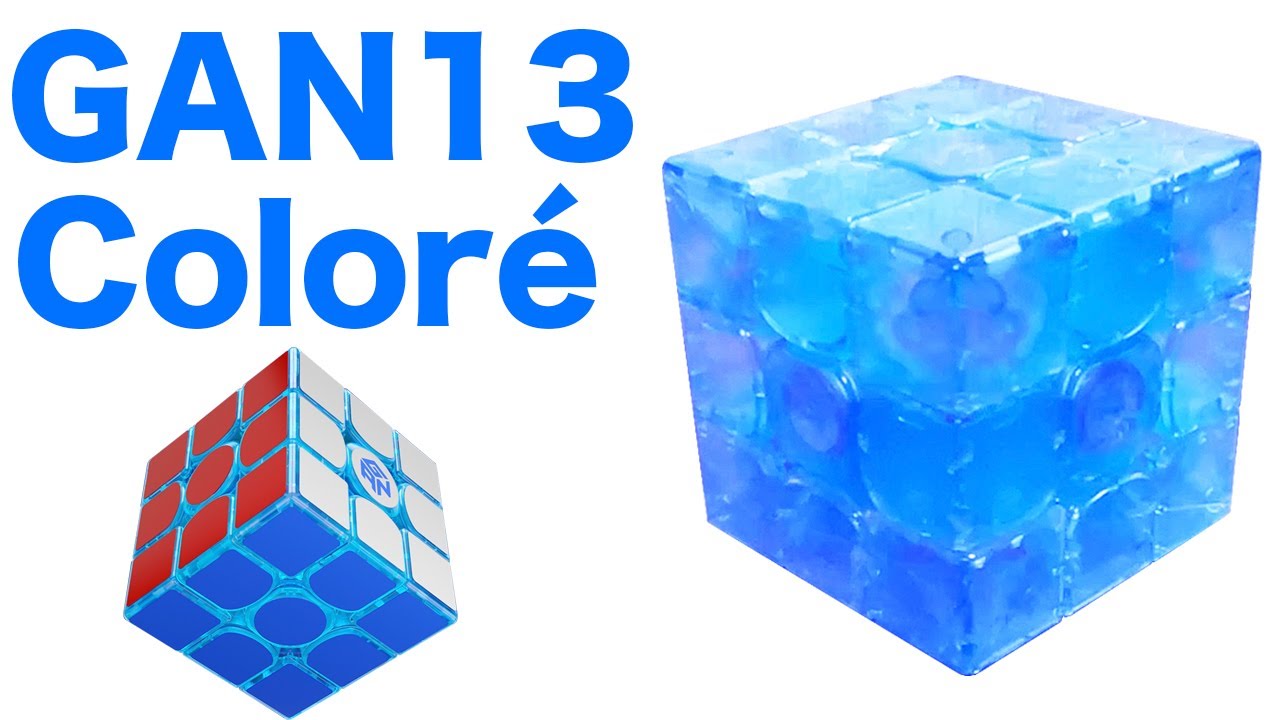 GAN13 Limited Edition Coloré] A super beautiful cube that looks
