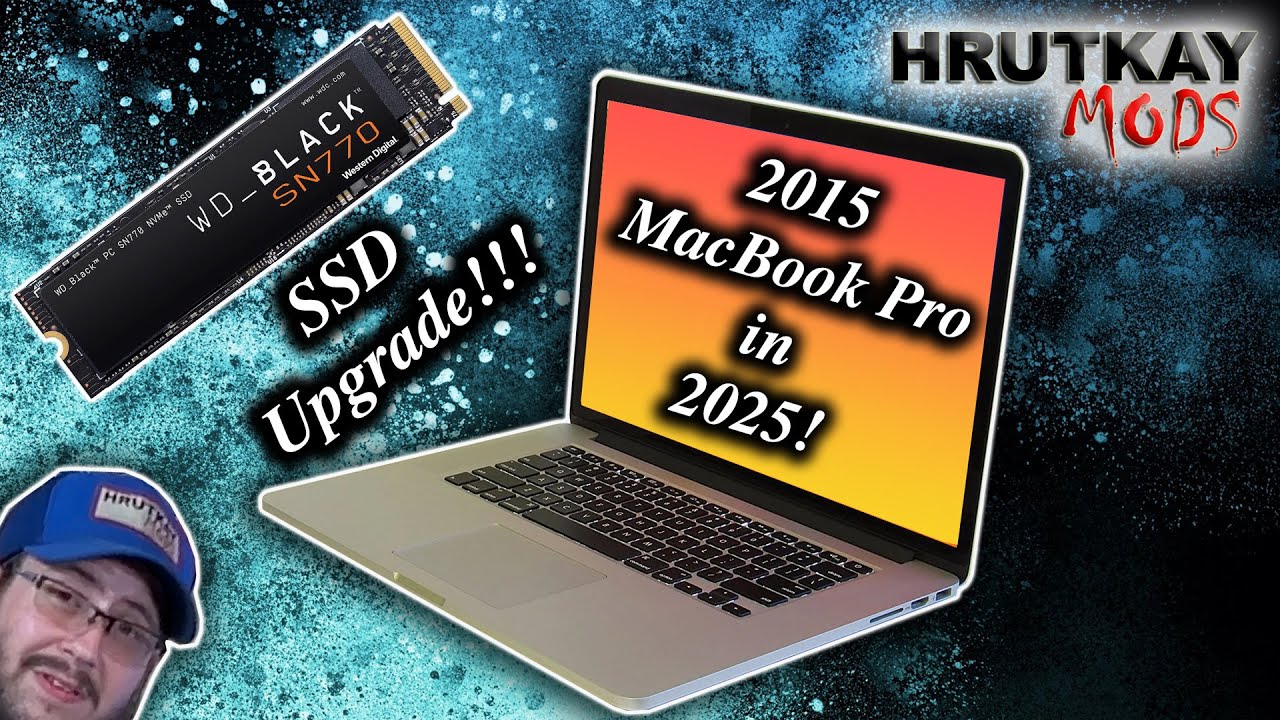 2015 MacBook Pro Useful In 2025? SSD Upgrade! - YouTube