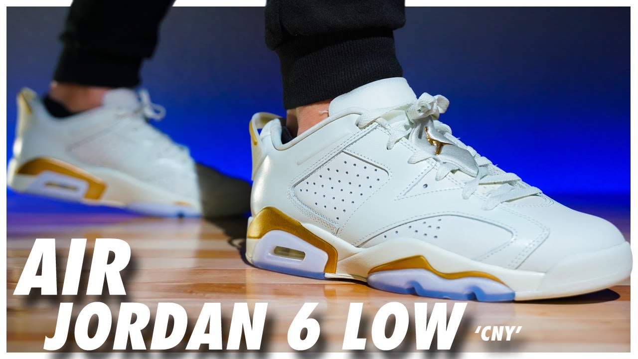 Air Jordan 6 Low CNY - YouTube
