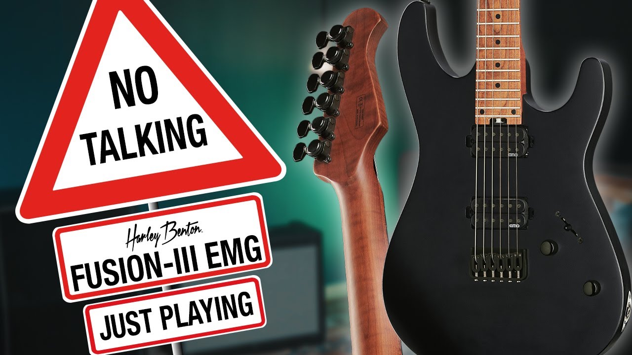 Harley Benton - Fusion-III EMG HT - Roasted SBK - YouTube