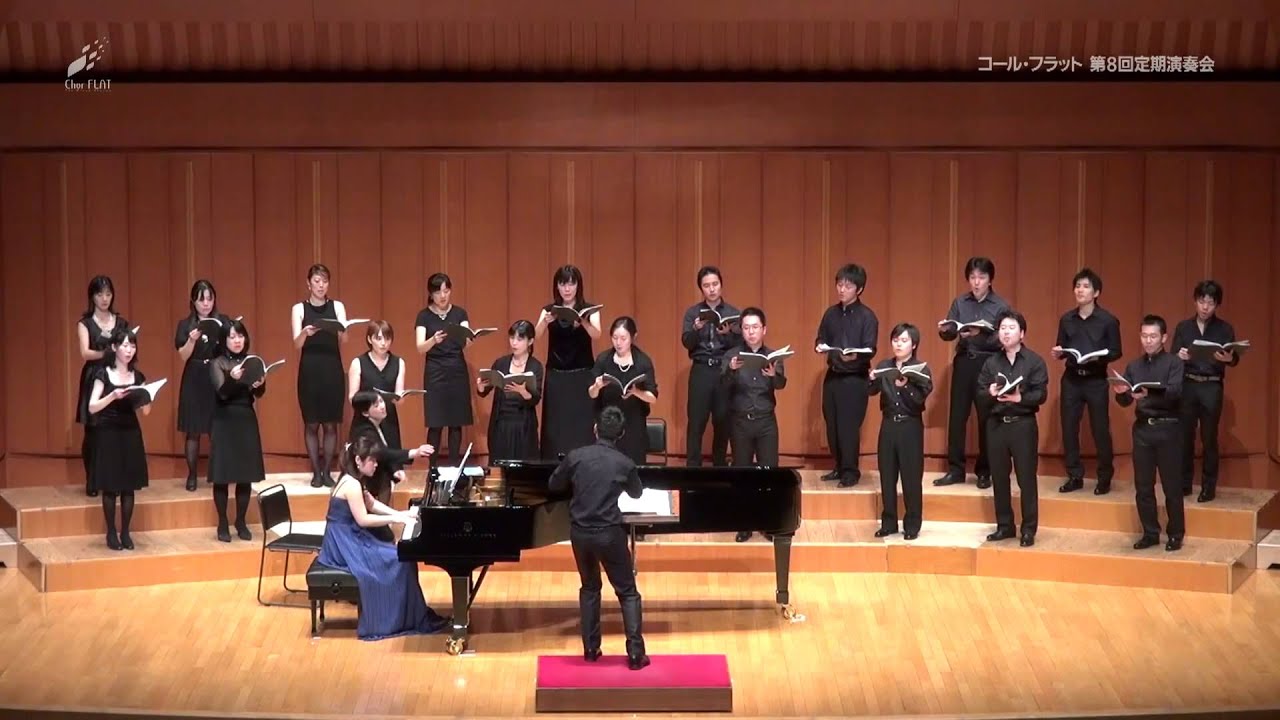 歌おうNIPPON-ワクワク（信長貴富:作曲）混声4部 - YouTube