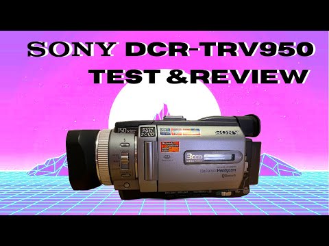 Review] Sony DCR-TRV950 From 2003 - YouTube