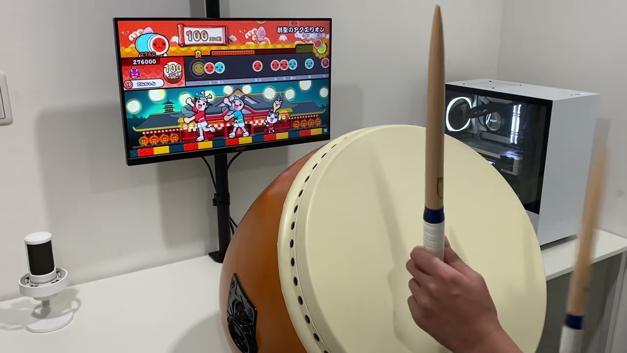 おうち太鼓の環境が完成しました！！！ - YouTube