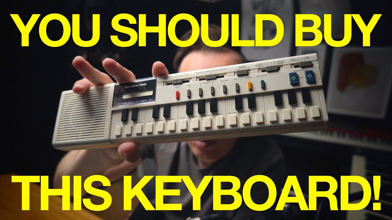 The coolest tiny keyboard?! | CASIO VL-TONE VL-1 - YouTube