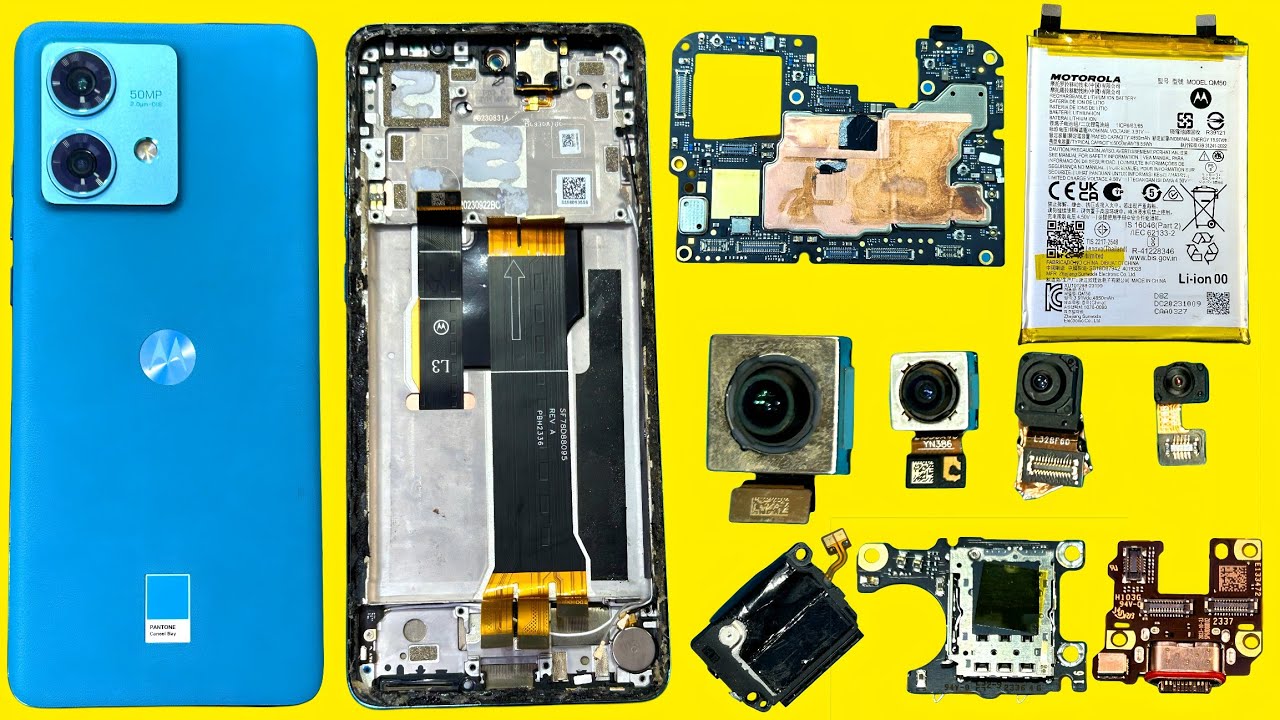 Moto edge 40 neo disassembly / moto edge 40 neo teardown / moto
