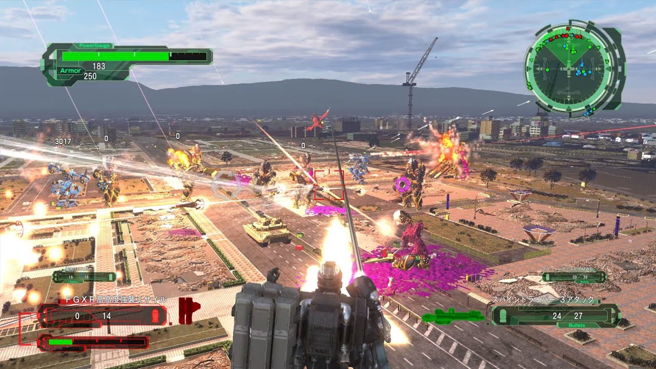 地球防衛軍6】DLC装備あり M135 エイリアン・アタック INF 初期体力