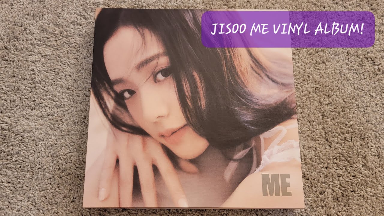 Unboxing JISOO 지수 1st Single Album (Vinyl LP Limited Edition