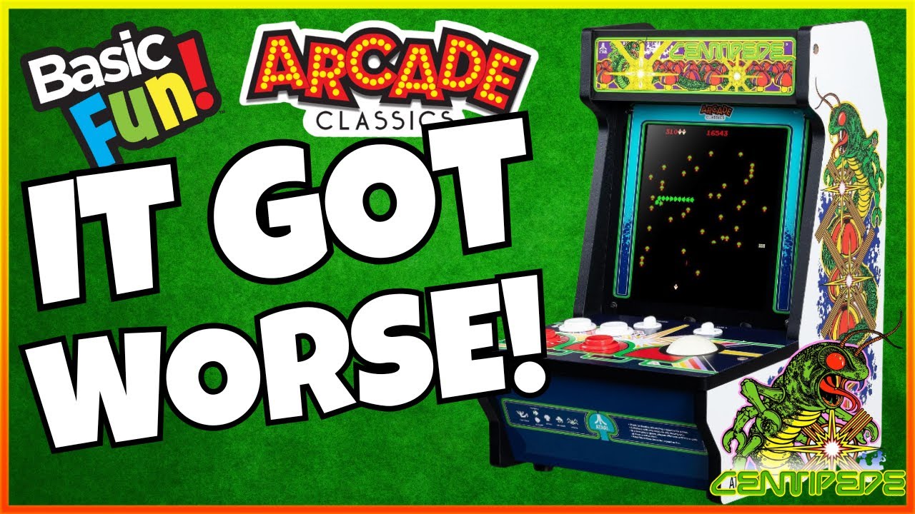 Basic Fun Atari Centipede Counter Series Review! It Got Worse