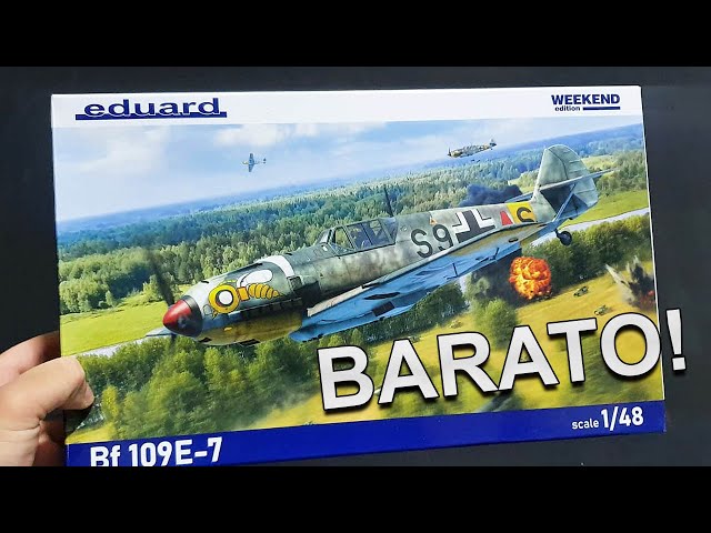 Eduard BF-109 E7 1/48 - Veja como comprar pagando pouco