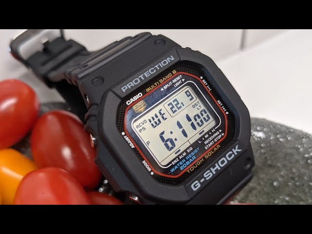 Casio GW-M5610U (updated module 3495) - YouTube