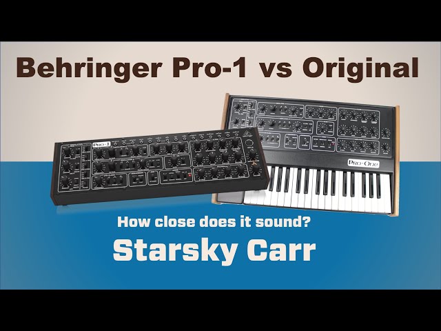 Behringer Pro-1 vs The Original: The Definitive Comparison - YouTube