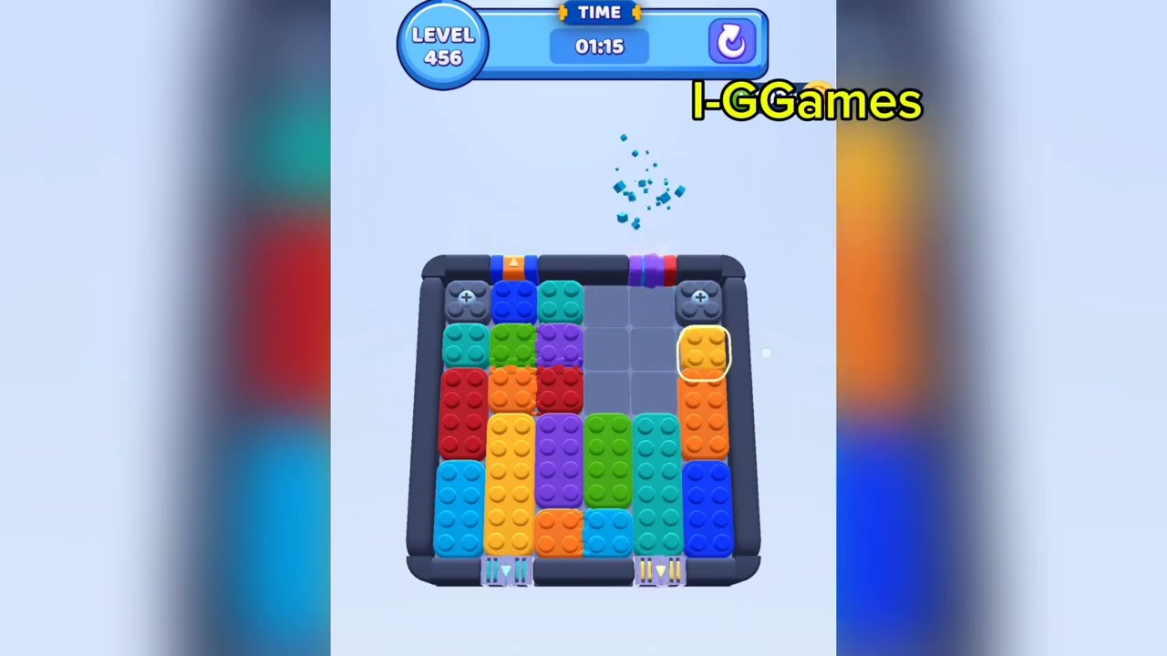 Color Block Jam Level 456 - YouTube