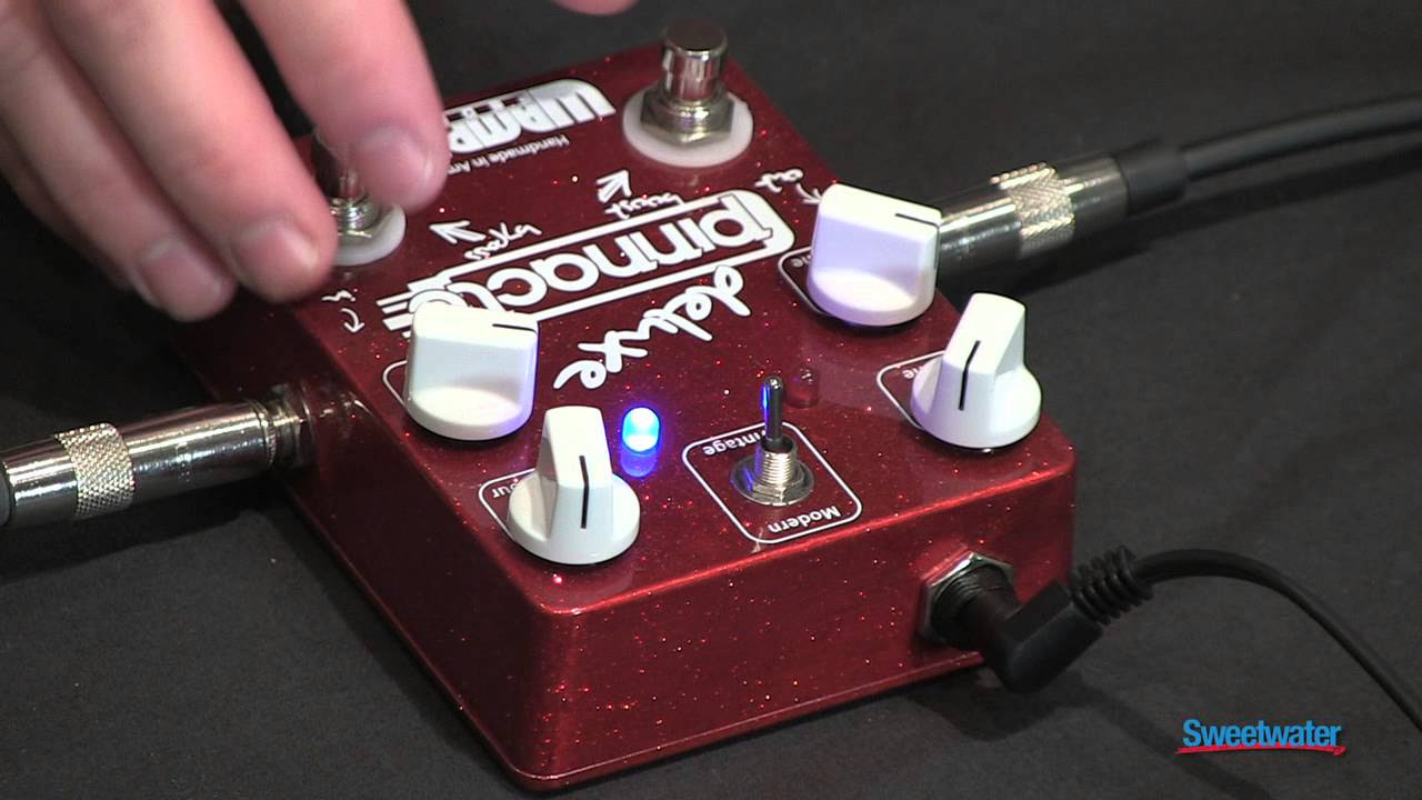 Wampler Pinnacle Deluxe Overdrive Pedal Demo at GearFest '13