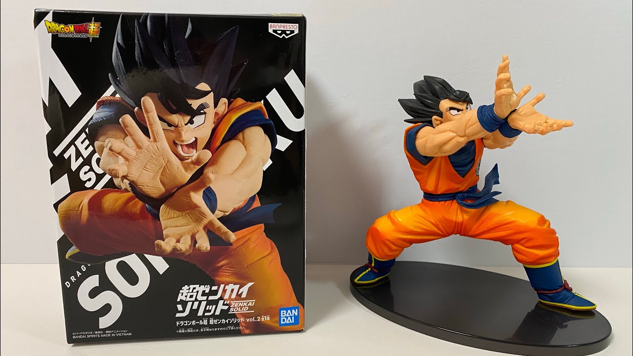 DRAGON BALL SUPER SON GOKU Super Zenkai Solid vol.2 Figure