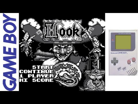 Hook Game Boy Longplay Playthrough Ocean 1991 - YouTube