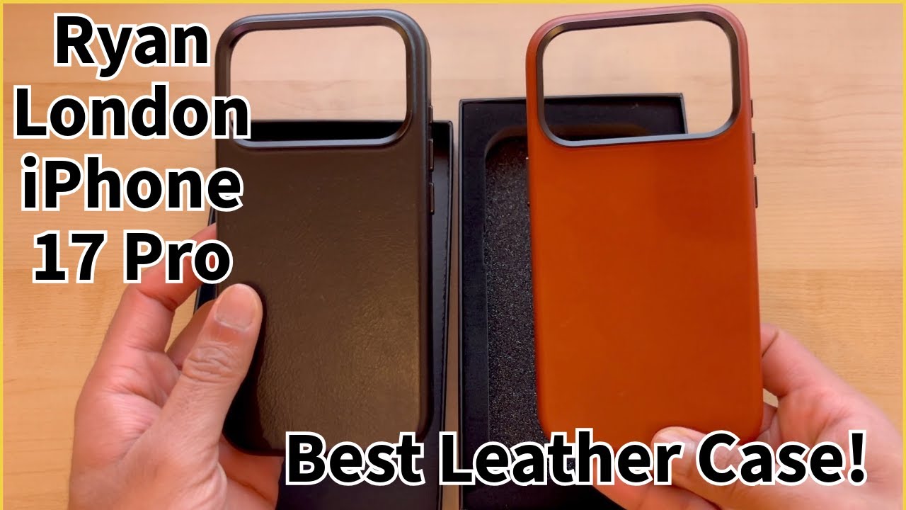 Ryan London iPhone 17 Pro Leather Case | Unboxing and Review