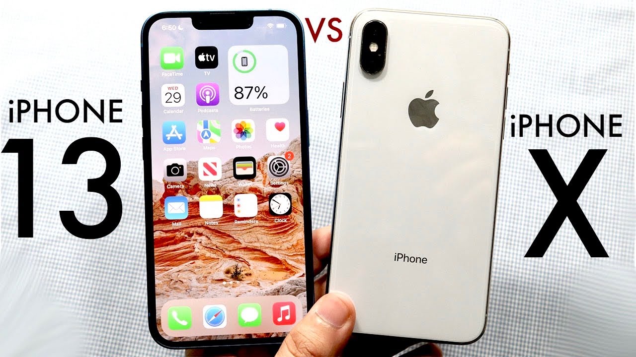 iPhone 13 Vs iPhone X! (Comparison) (Review) - YouTube