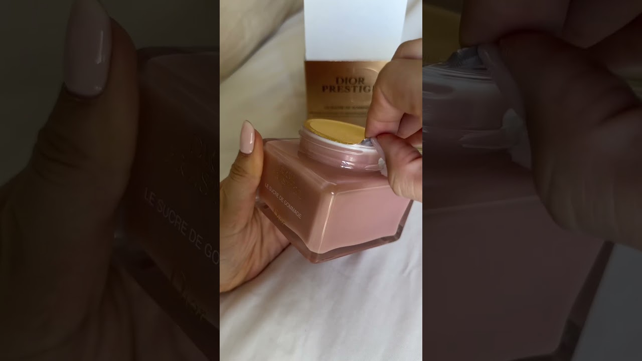 Dior Beauty Prestige Le Sucre de Gommage Unboxing ASMR #skincare
