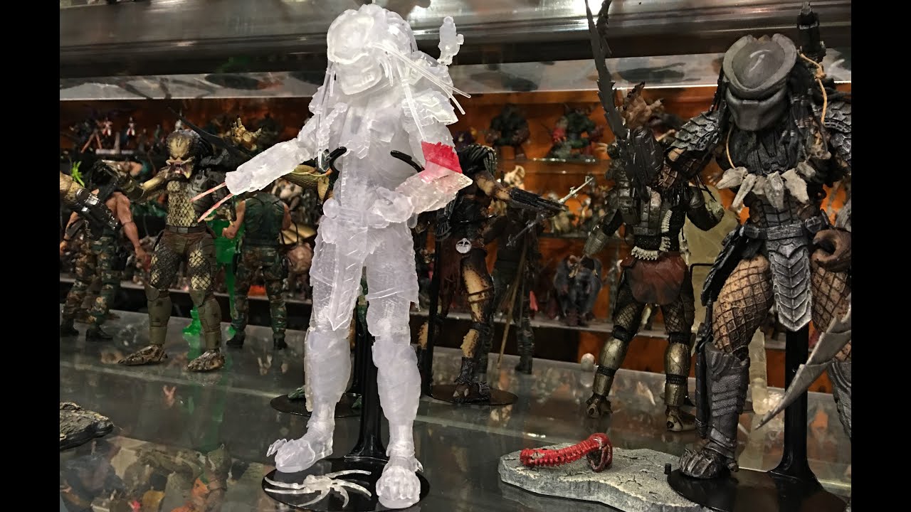 NECA AVP Cloaked Scar Predator SDCC 2016 Exclusive Action Figure