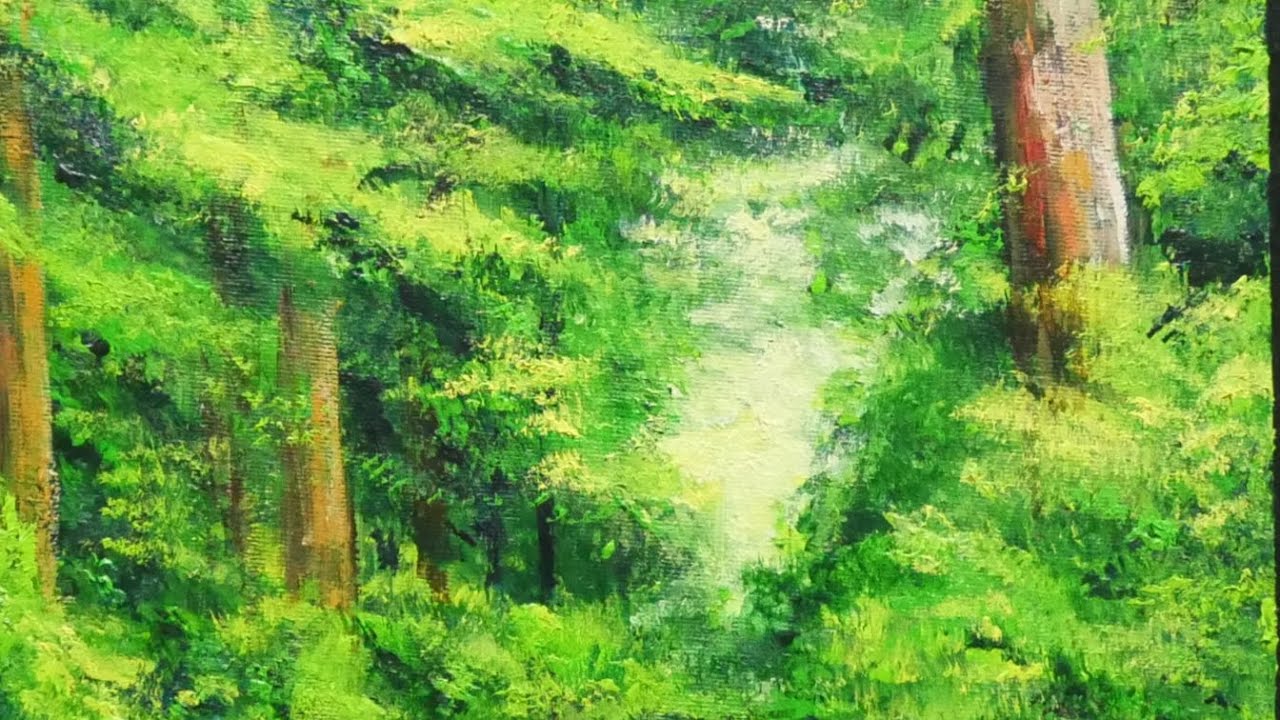 印象派風 自然風景 油彩画27✖️24 印象派風 自然風景 油彩画27✖️24