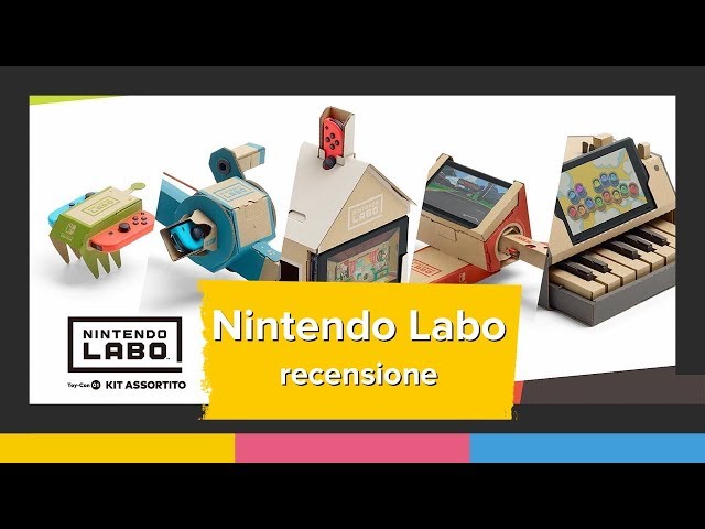 Nintendo Labo Toy-Con 01: Kit Assortito - recensione - YouTube