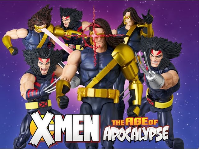 Medicom – MAFEX X Men: Age of Apocalypse Cyclops & Weapon X