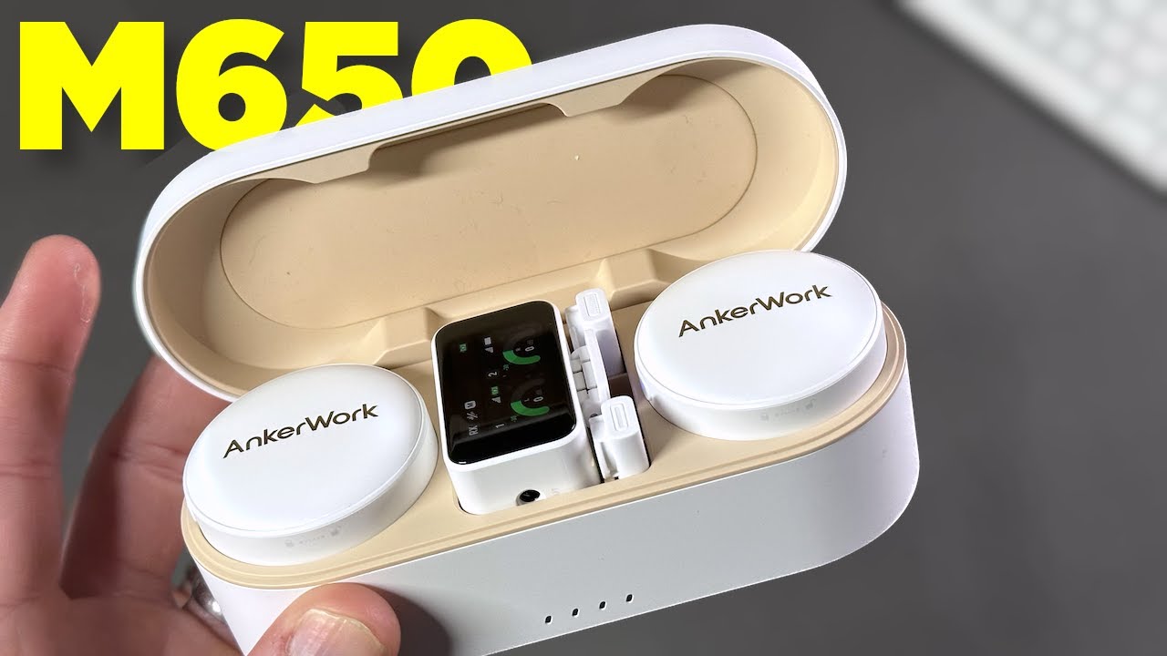 AnkerWork M650 Wireless Mic Review! - BEST MICROPHONE FOR CREATORS