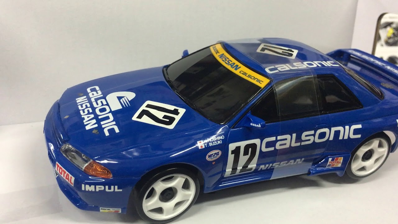 ラジコン 1/20. カルソニック スカイライン GT-R (旧 アサヒ製