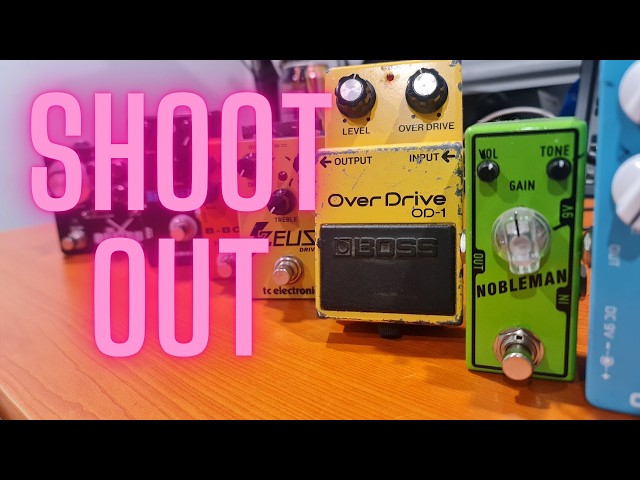 Vintage Boss OD1 vs Budget Overdrives - is vintage OVER-RATED