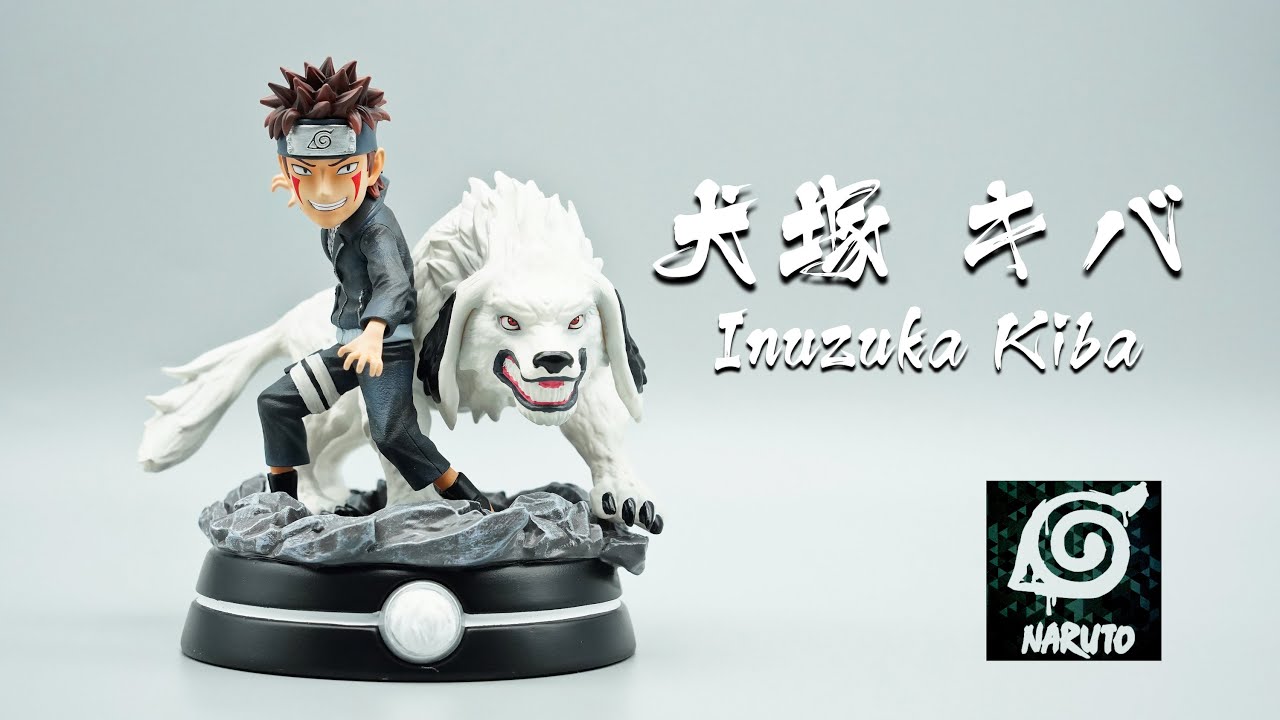 ☆NARUTO Figures/ナルト 疾風伝 フィギュア/火影忍者公仔☆犬塚 キバ