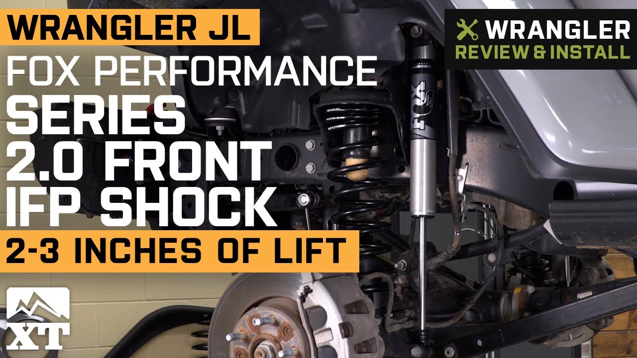 FOX Jeep Wrangler Performance Series 2.0 Front IFP Shock for 2 to