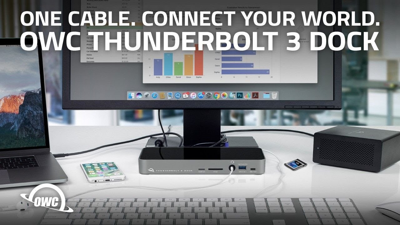 OWC 14-Port Thunderbolt Dock for Mac and Windows PC