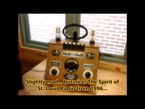 The maddest radio ever? Spirit of St Louis 'Valve' radio. - YouTube
