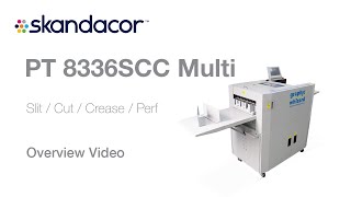 GW PT8336 SCC Multi/ Slitter/Cutter/Creaser Machine | Skandacor